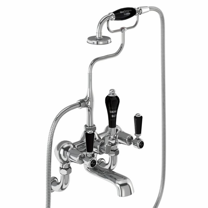 Kensington bath shower mixer - wall mounted